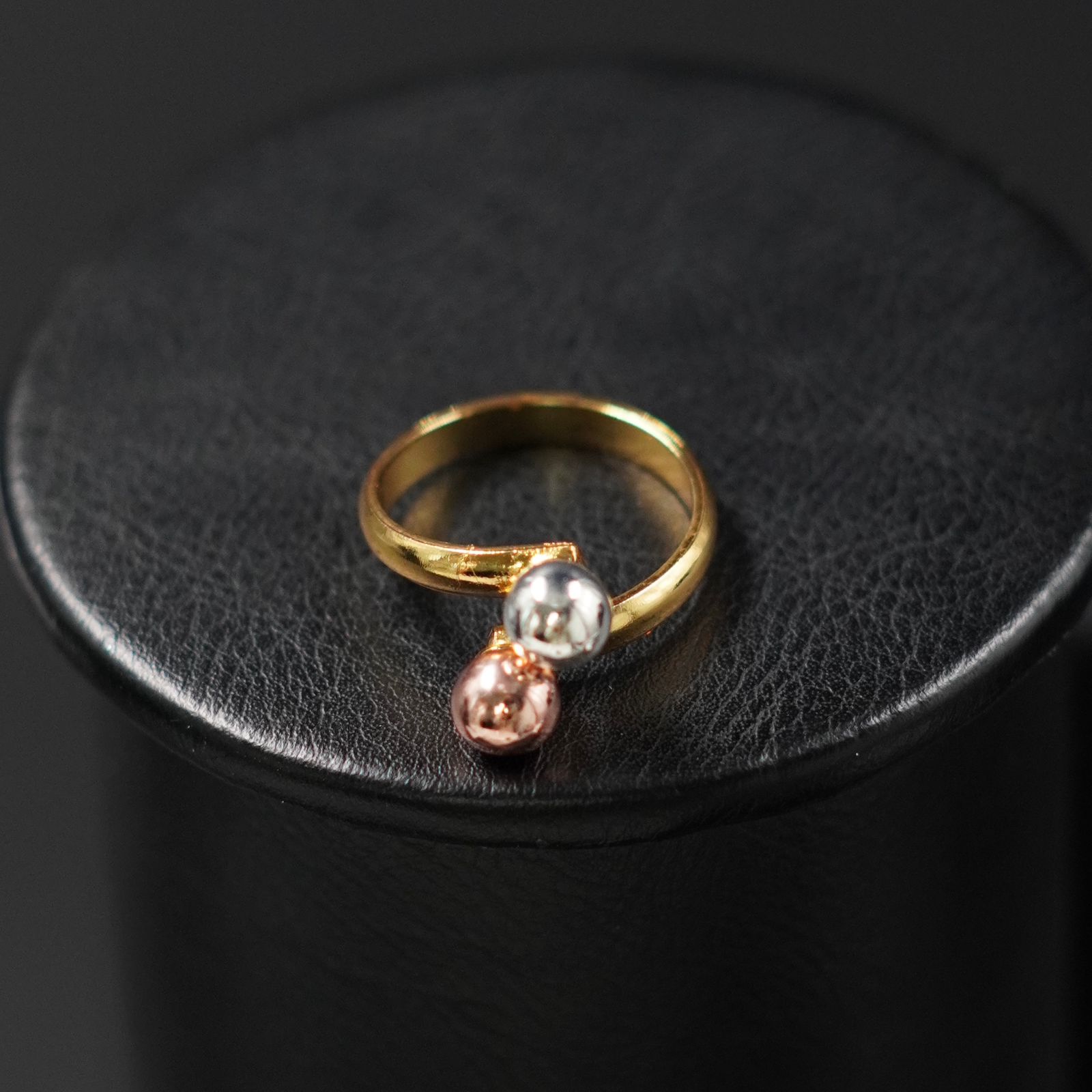 Miniatura 2 de Anillo Acero tu yo Dorad Balin Rosa-plat